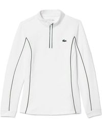 Lacoste - Halfzip Sports Top - Lyst