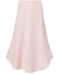 Stella McCartney - Silk Midi Skirt - Lyst