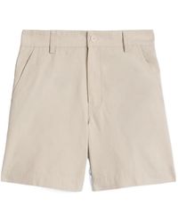 Aspesi - Pleated Bermuda Shorts - Lyst