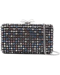 Self-Portrait - Embellished Chainmail Clutch Bag - Lyst