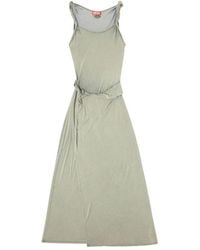 DIESEL - D-Estiga-S1 Twist-Detailed Maxi Dress - Lyst