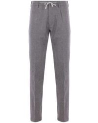 Eleventy - Belt Loop Casual Pants - Lyst