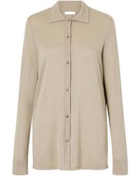 The Row - Long-Sleeved Knitted Cardigan - Lyst