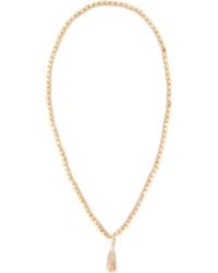 Alanui - Embellished Crochet Necklace - Lyst