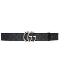 Gucci - Gg Marmont Reversible Buckle Belt - Lyst