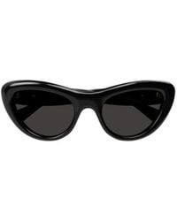 Bottega Veneta - Eyewear Bombe Cat Eye Frame Sunglasses - Lyst