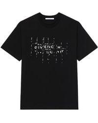 Givenchy - Logo Printed Crewneck T-Shirt - Lyst