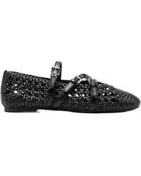 MICHAEL Michael Kors - Indy Flex Woven Ballet Flats - Lyst