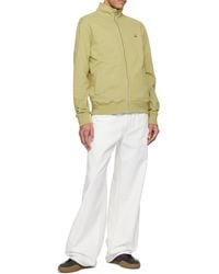 Maison Kitsuné - Maison Kitsuné Fox Head-Patch Zip-Up Cardigan - Lyst