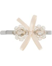 Simone Rocha - Bow Mini Flower Hair Clip - Lyst