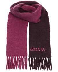 Isabel Marant - Two-Tone Fringed Scarf - Lyst