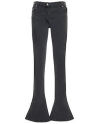 Magda Butrym - Low-Rise Trumpet-Shaped Jeans - Lyst