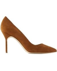 Manolo Blahnik - Pointed High Heel Pumps - Lyst