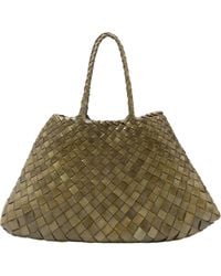Dragon Diffusion - Woven Top-Handle Tote Bag - Lyst
