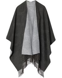 Liu Jo - Logo-Jacquard Fringed Scarf - Lyst