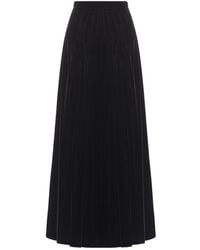 Dior - Pleated Trumpet Skirt - Lyst