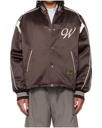 WOOYOUNGMI - Logo Baseball Jacket - Lyst