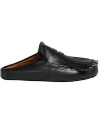 Marni - Fringed Round Toe Sandals - Lyst