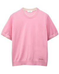 Versace - Logo-Embroidered Layered-Effect T-Shirt - Lyst