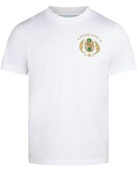 CASABLANCA - Smallcrest Graphic Shortsleeve Tee - Lyst