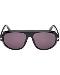 Tom Ford - Eyewear Blake Aviator Frame Sunglasses - Lyst
