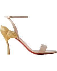 Christian Louboutin - Open-Toed High-Heeled Sandals - Lyst