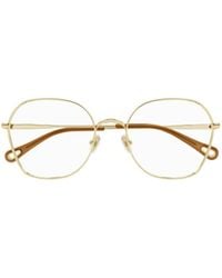 Chloé - Chloé Eyewear Geometric-Frame Glasses - Lyst