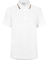 Burberry - Short Sleeve Polo Shirt - Lyst