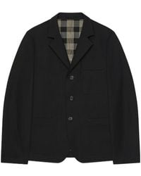 Givenchy - Single-Breasted Deconstructed Jacket - Lyst
