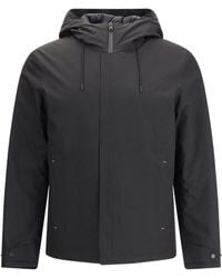 Woolrich - Drawstring Hooded Jacket - Lyst