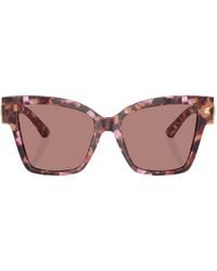 Dolce & Gabbana - Eyewear Butterfly Frame Sunglasses - Lyst
