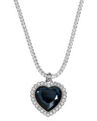 Vetements - Heart Pendant Chained Necklace - Lyst