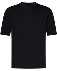Malo - Short Sleeved Crewneck T-Shirt - Lyst