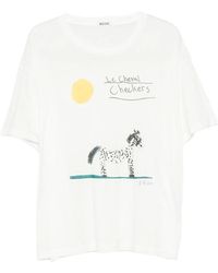 Bode - Cheval Graphic-Print T-Shirt - Lyst