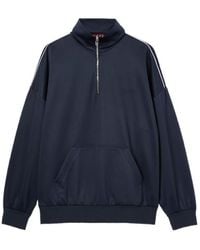 Gucci - Technical Jersey Sweatshirt With Embossed Logo - Lyst