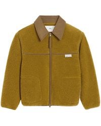 Ami Paris - Boxy Fleece Jacket - Lyst