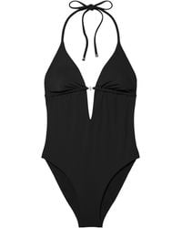 Tory Burch - Tie-Back One-Piece Swimsuit - Lyst