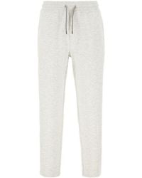 Brunello Cucinelli - Drawstring Straight Leg Pants - Lyst