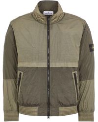 Stone Island - Watro-Tc Logo Patch Lightweight Jacket - Lyst