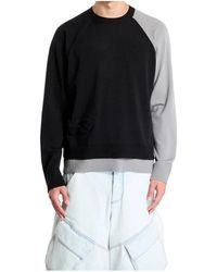 Y-3 - Logo Embossed Crewneck Knitted Jumper - Lyst