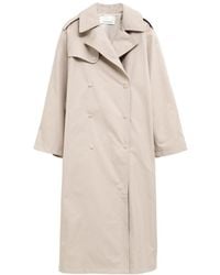 Frankie Shop - Collared Long-Sleeved Trench Coat - Lyst