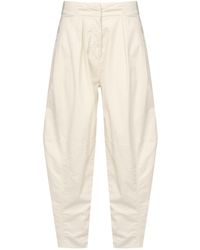 Pinko - Yann Belted Wide Trousers - Lyst