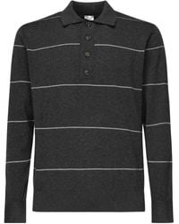 Eleventy - Buttoned Knitwear - Lyst
