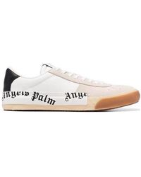 Palm Angels - New Vulcanized Suede & Calf Leather Sneaker - Lyst