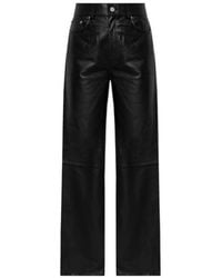 By Malene Birger - Vinea Leather Trousers - Lyst