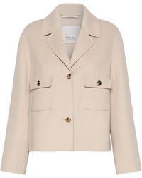 Max Mara - Virgin Wool Short Jacket - Lyst