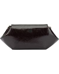 Ganni - Bou East West Shine Shoulder Bag - Lyst