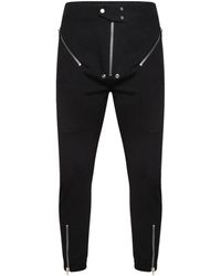 Rick Owens - Zipper-Detailing Skinny Trousers - Lyst