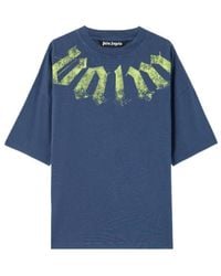 Palm Angels - Logo-Print T-Shirt - Lyst