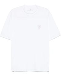 Brunello Cucinelli - Layered-Details Crewneck T-Shirt - Lyst